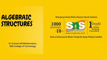 Case study- Boolean Algebra | Discrete Mathematics | SNS Institutions