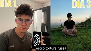 Usei A Rotina Perfeita Do Chat Gpt Por 3 Dias