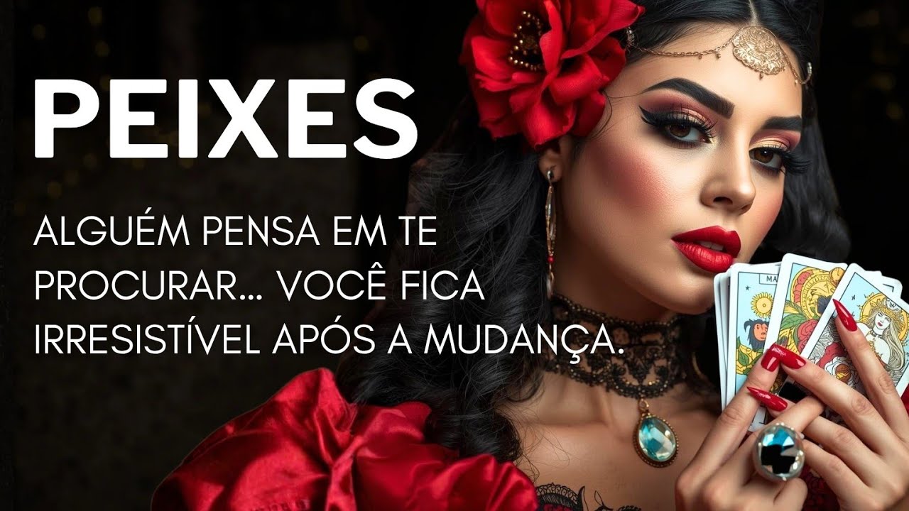PEIXES ♓ ALGUÉM PENSA EM TE PROCURAR… VOCÊ FICA IRRESISTÍVEL APÓS A MUDANÇA.
