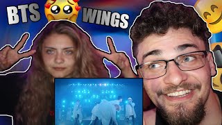 Me and my sister watch 방탄소년단/BTS Outro: Wings 무대 교차편집 (stage mix) (Reaction)
