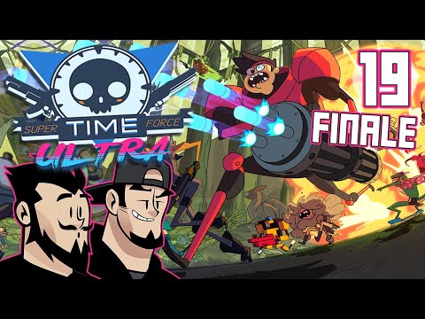 Time And Space Bent Over - Let's Play Super Time Force Ultra - PART 19 FINALE