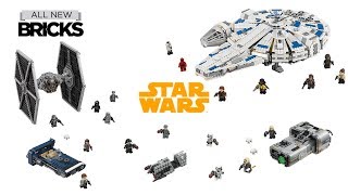 Lego Star Wars Solo A Star Wars Story Compilation of All Sets