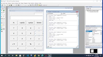 เครื่องคิดเลขพื้นฐานจาก VB.6.0 / How to Calculator By Microsoft Visual Basic 6.0