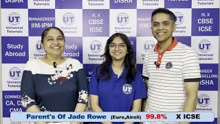 UT Parent Testimonials - Parent's Of Jade Rowe