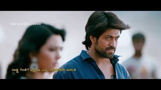 Yash Powerfull Dialogue and Mass Fight Scene | Radhika Pandit | Mr And Mrs Ramachari
