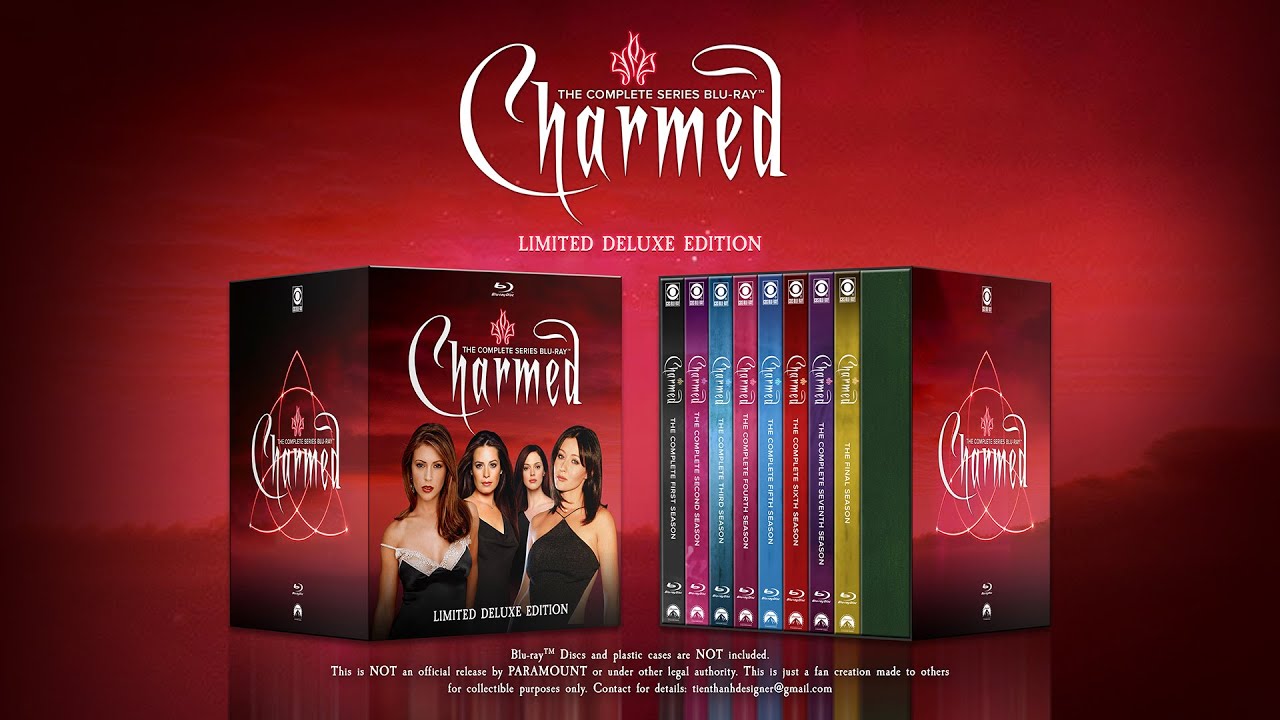 Unboxing] Charmed - The Complete Series Blu-ray Limited Deluxe Edition  Boxset - YouTube