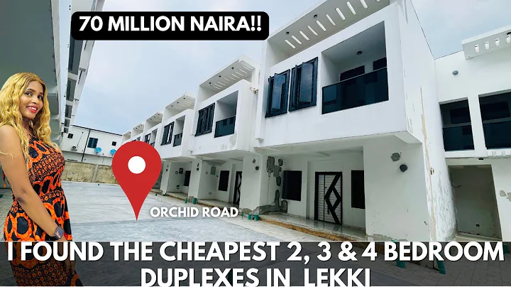 Affordable 2 , 3 & 4 bedroom terrace duplex for sale in orchid road, Lekki, Nigeria 