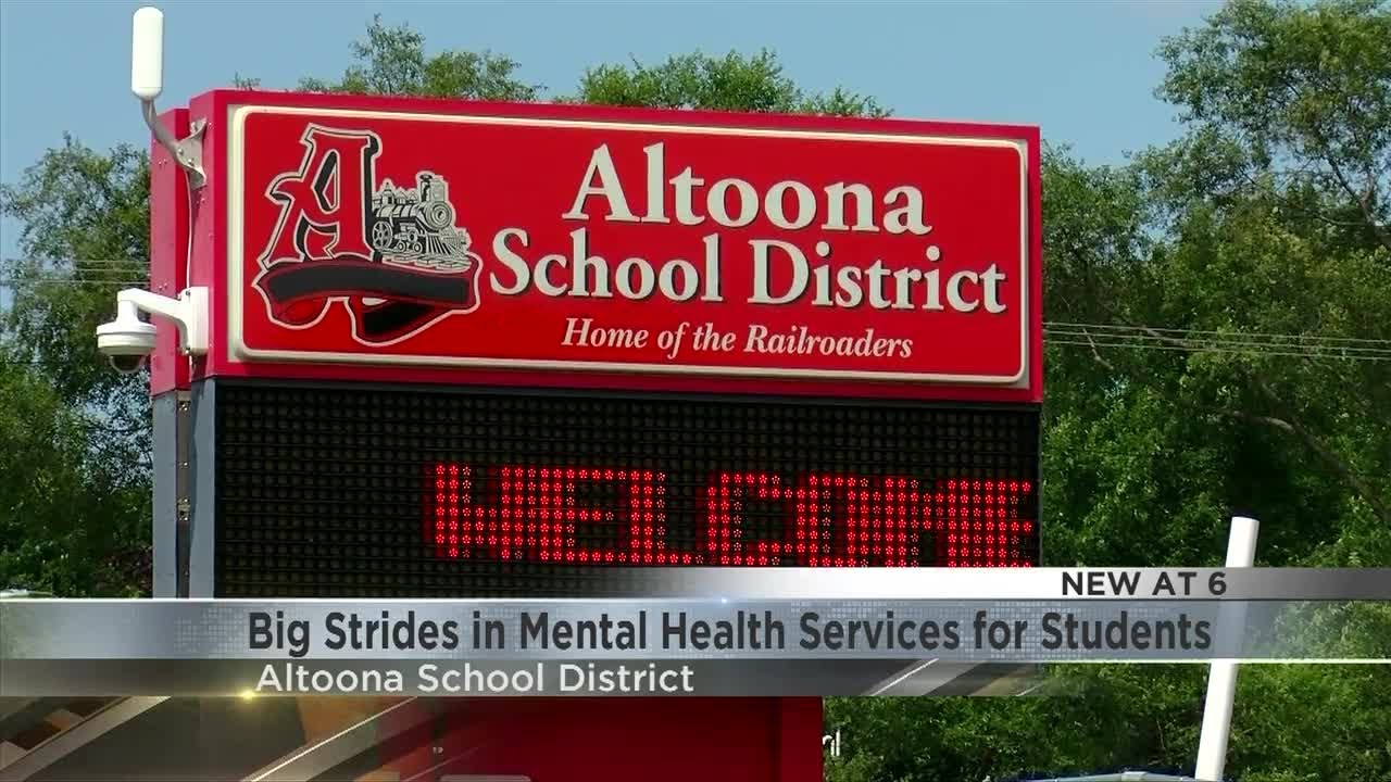 Big strides in mental health services for Altoona students - YouTube