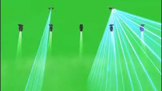 Party lights green screen