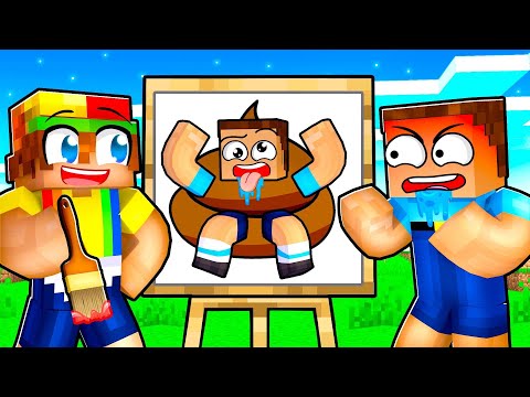 NOOB vs PRO SPEED DRAW In Minecraft!