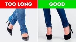 30 BRILLIANT FASHION TIPS FOR CLOTHES AND SHOES - Durasi: 9.20. 