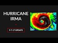 Hurricane Irma Forecasted Track UPDATE - 9-7-17 - AGREEMENT!