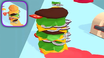 Burger Run All Levels Mobile Walkthrough iOS,Android Gameplay New Update Game Max Level #183