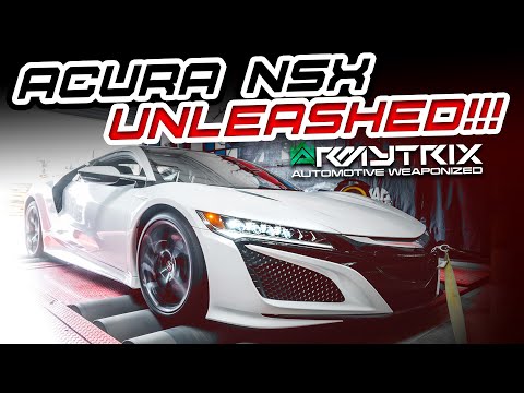 acura-nsx-pure-raw-sound!-rev-up,-acceleration-and-flybys-with-armytrix-exhaust-system!