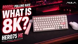 8KHz Polling Rate Explained: How Does It Work | AULA HERO75 HE