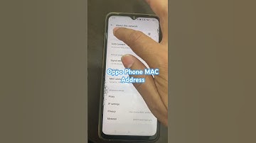 How to change Oppo phone MAC Address?