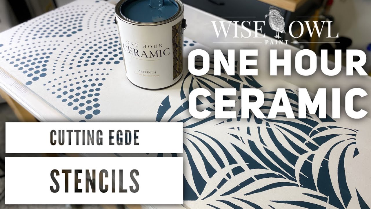 Cutting Edge Stencils Now Available at Wise Owl Paint