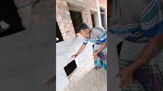 ছোট্ট জায়গার ভিতরে বাড়ি নির্মাণ কৃষকের। #agriculture #বাড়ি