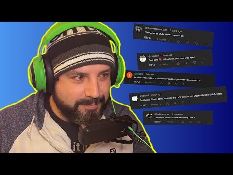 This Band Is Using SPAM BOT ACCOUNTS?! (allegedly) | October Ends - Dark | REACTION | BDTBD