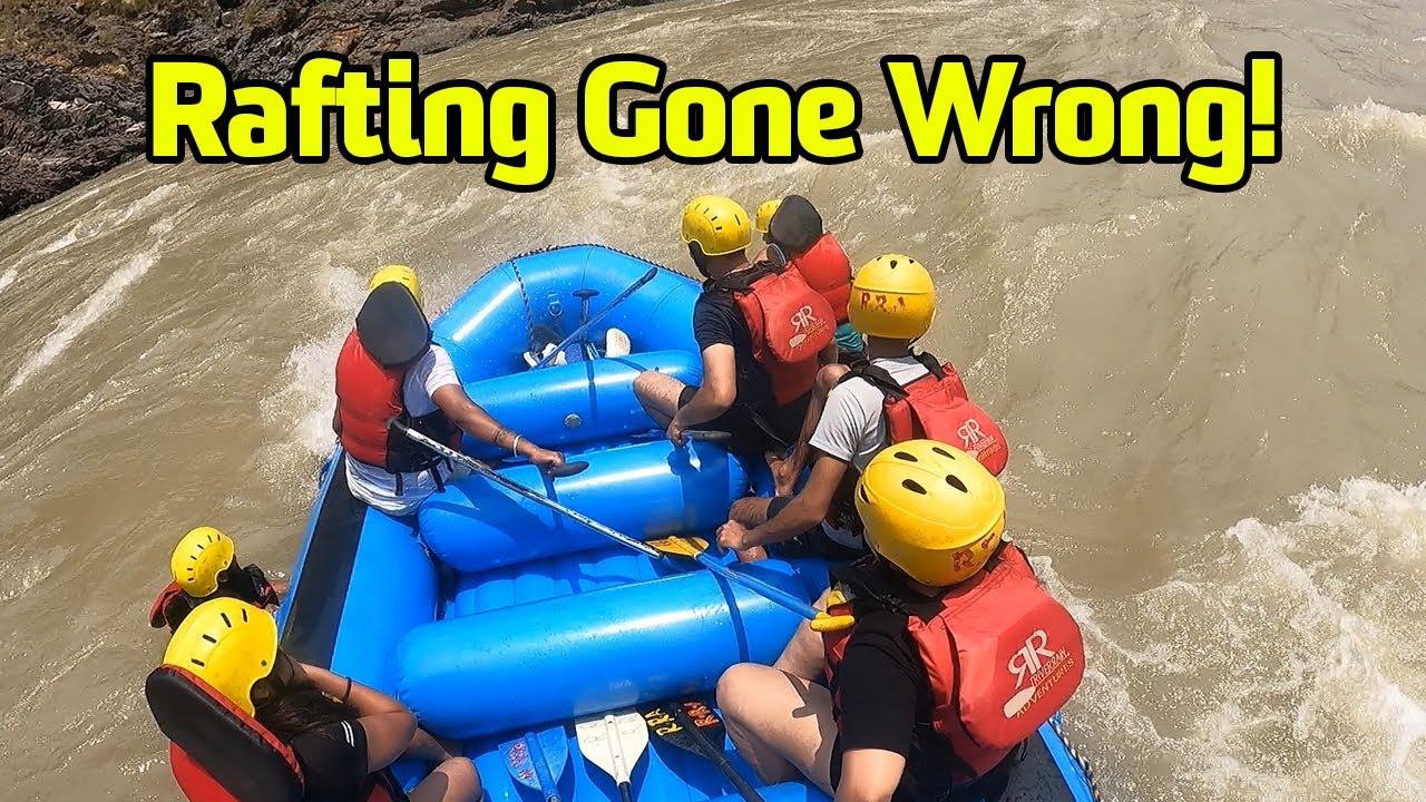 River Rafting Fail Rafting Gone Wrong 😱😱 || Rishikesh River Rafting || #rafting #rishikesh ...