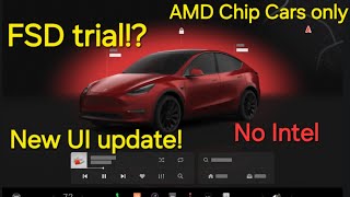 Tesla 2024.14.6 New Update for AMD chip Cars  FSD $99/mo #update