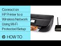 Connect an HP Printer to a Wireless Network Using Wi-Fi Protected Setup | HP Printers | @HPSupport