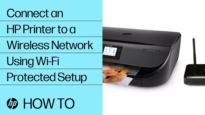 Connect an HP Printer to a Wireless Network Using Wi-Fi Protected Setup | HP Printers | @HPSupport