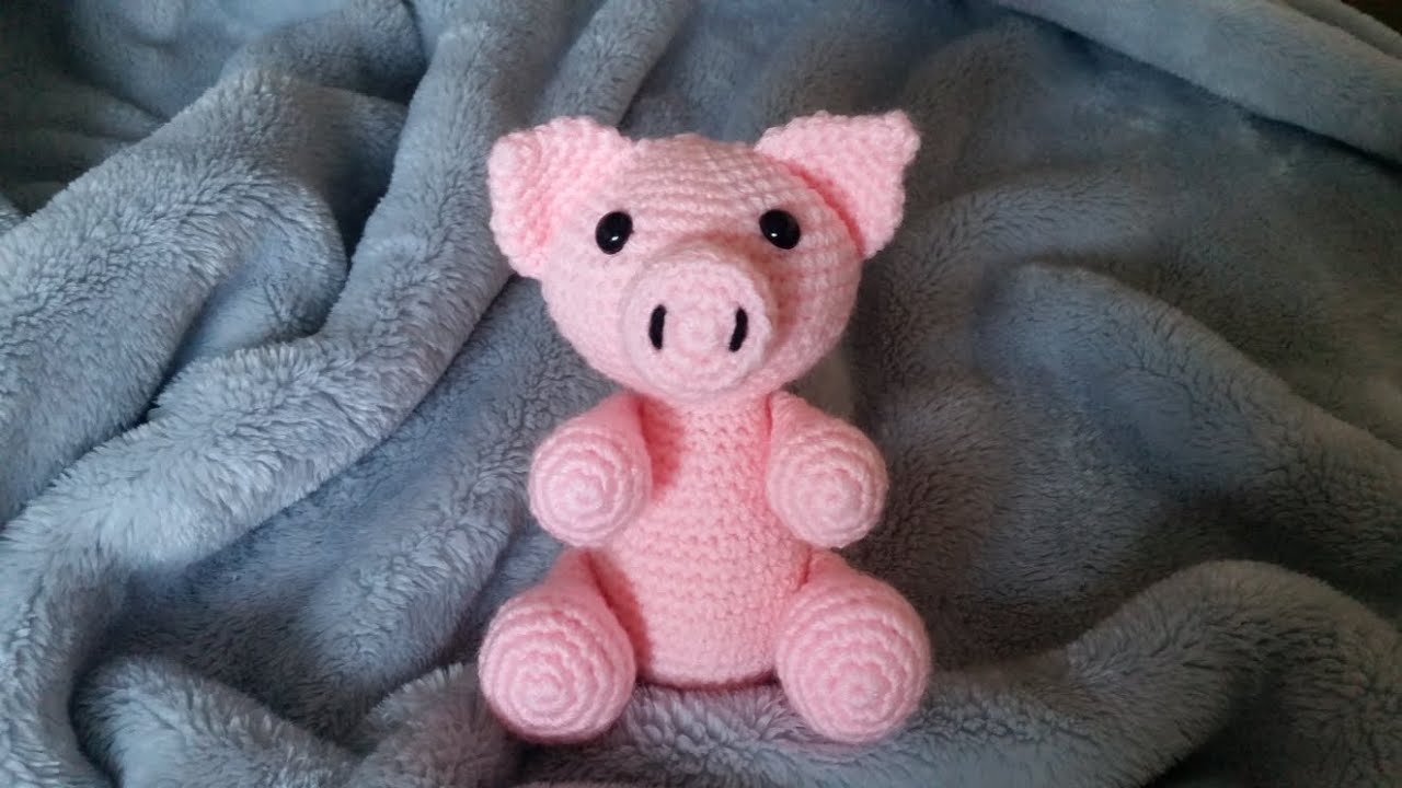 Tuto cochon amigurumi