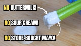 Homemade Ranch Dressing | Better Than Store-Bought!