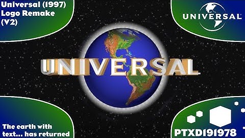 Universal (1997) Logo Remake (V2) (Blender)