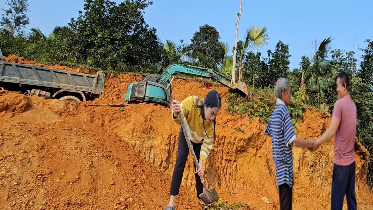 The construction of filling lakes to build houses