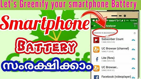 Make your smartphone Battery life better using Greenify app on Android and iPhone |Malayalam |