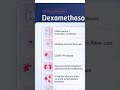 Dexamethasone indications#pharm easy learn#pharmacy