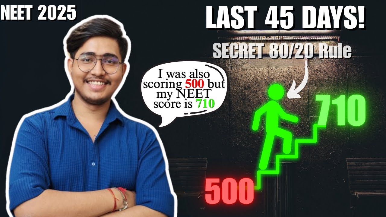 NEET 2025 Last 45 Days Strategy: Score 650+ with This Smart Plan ...
