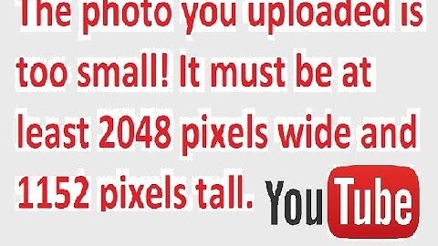 The photo you uploaded is too small Youtube channel Art Fix using mspaint simple trick