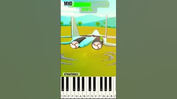 Mr.Beast vs Jet Engine @TheToonTubers - Piano Tutorial