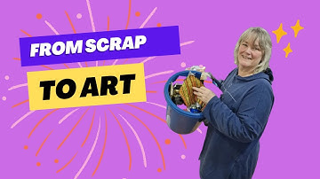 Crafting Magic: Turning Scrap Fabric into Textile Masterpieces with Free Motion Embroidery!