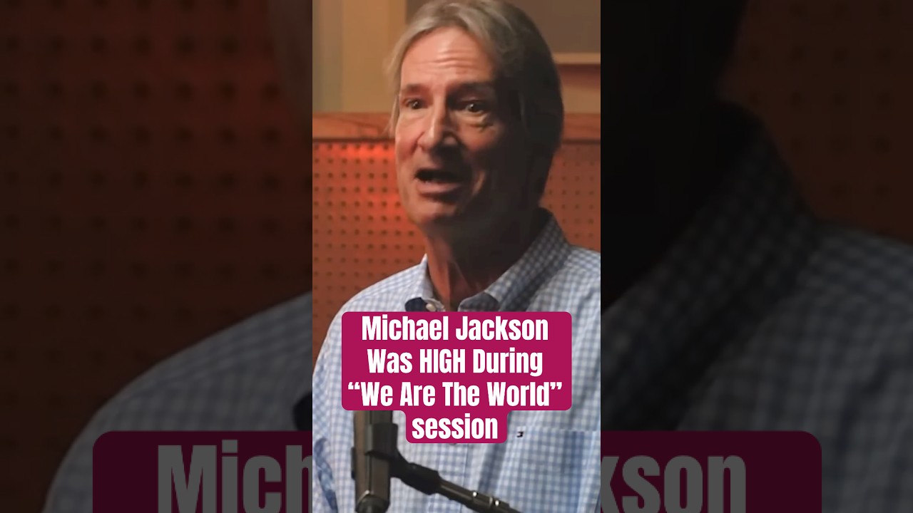 Watch Michael Jackson was HIGH during "We Are The World" recording session. on YouTube Watch Michael Jackson was HIGH during "We Are The World" recording session. on YouTube