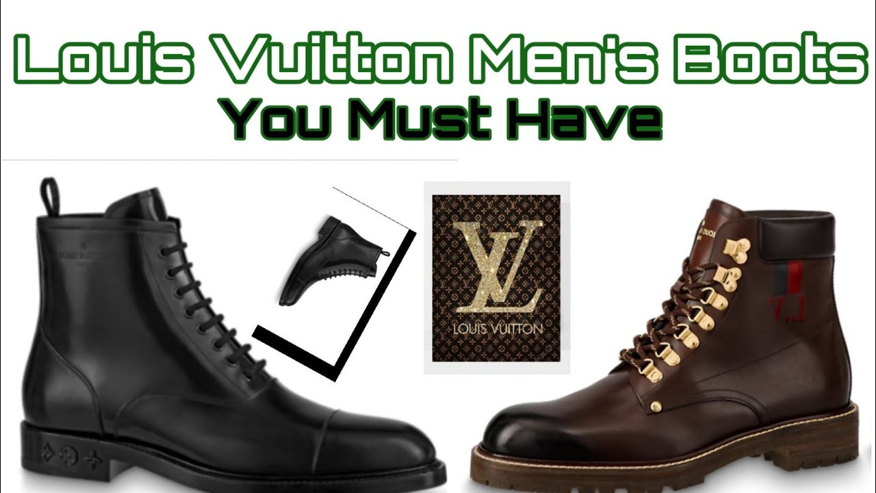 louis vuitton men's boots