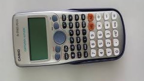 Matrix Multiplication of two matrix using Calculator FX-991 ES PLUS.