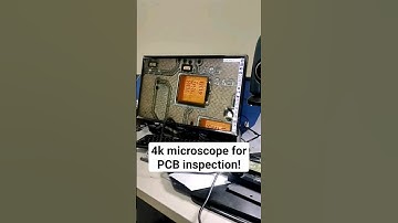 4K microscope for PCB inspection #pcbcupid #tech