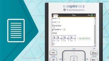 How To Use Math Boxes in Notes on the TI-Nspire CX II Graphing Calculator