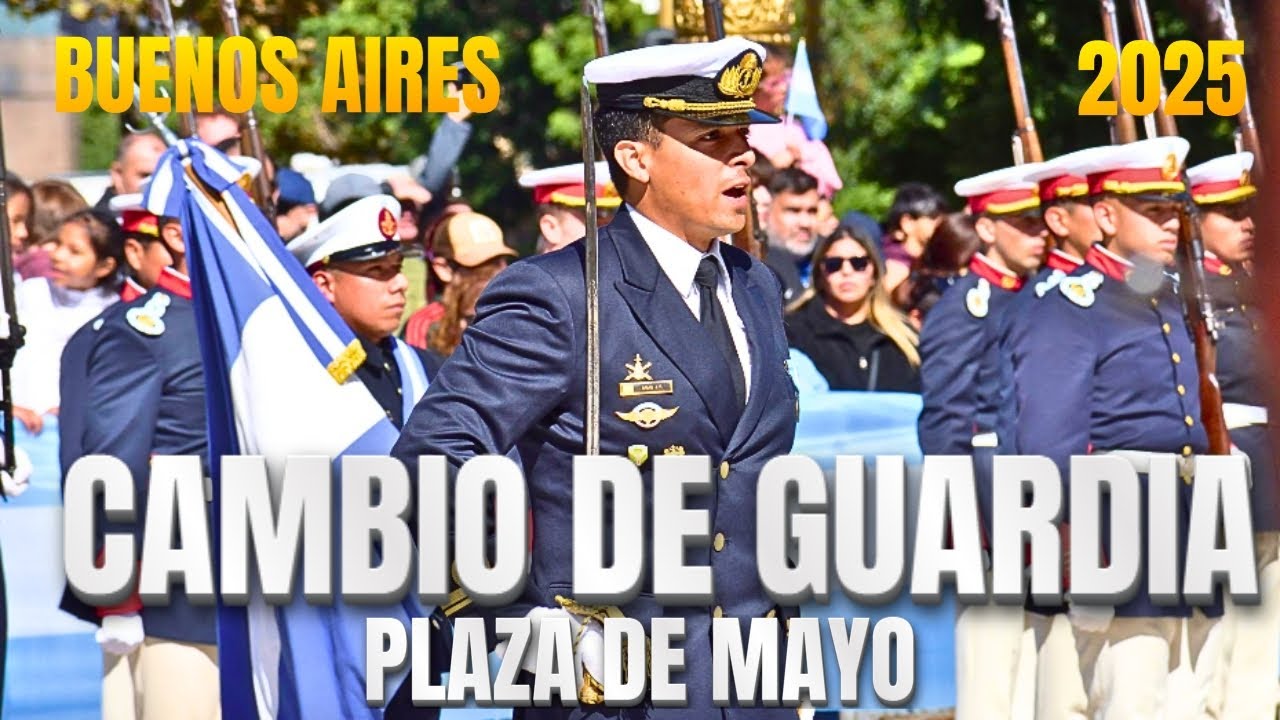 💙🤍💙 EMOCIÓN Y ORGULLO ARGENTINO | CAMBIO DE GUARDIA en PLAZA DE MAYO 