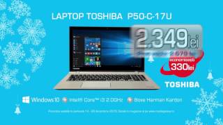 Reclama Laptop Toshiba - Media Galaxy