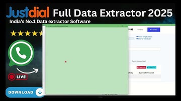 FREE JustDial Data Extractor 2025 (Download link in Description)