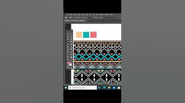How to do Color Mixing with Paint Bucket in Textile Designing ( Part 1 ) | Photoshop classes