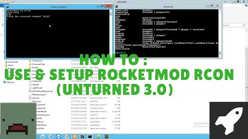 How To : Use & Setup RocketMod Rcon (Unturned 3.0)