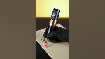 Ambition Mars-U 2.2-4.2mm Adjustable Stroke Wireless Tattoo Machine #ambition #tattoomachine #artist