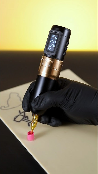 Ambition Mars-U 2.2-4.2mm Adjustable Stroke Wireless Tattoo Machine #ambition #tattoomachine #artist