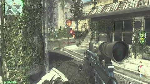 MW3: MSR MOAB on Fallen 6v6 Domination